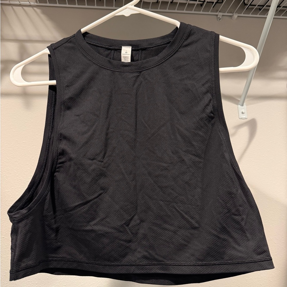 lululemon Black Muscle Tee